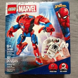 LEGO Marvel Spider-Man Mech vs Anti-Venom Battle Set